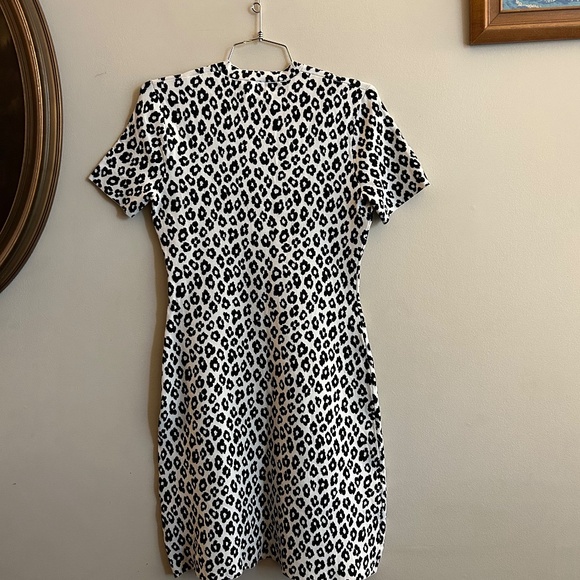 Theory leopard jacquard Dress - Size Small - Picture 4 of 7